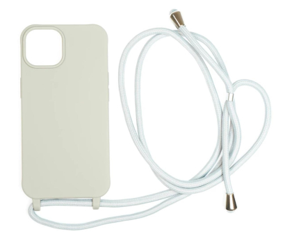 Etui do telefonów Mobile Origin Lanyard Case do iPhone 14 light grey LYC-S-LGR-14